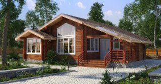 Строительство из двойного бруса под ключ Сорочинск цены от 12729 руб.
