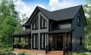 Проекты каркасных домов с террасой от 3565 рублей | Строй-Срч