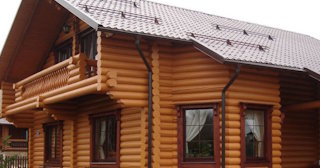 Строительство дома из оцилиндрованного бревна в Сорочинске - от 132379 рублей